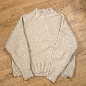 H&M Light Beige Knit Sweater